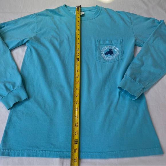 Comfort Colors Southern Grown Where Class Meets Tradition LS T-shirt w/ Dog Sz S - Picture 8 of 12